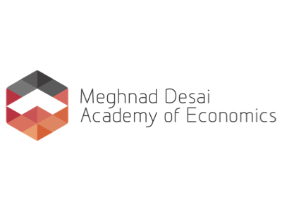 Meghnad Desai Academy of Economics logo - Alok Vedi
